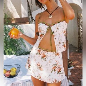 Princess Polly - Ringa Rosy Mini Skirt Multi